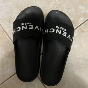 Black givenchy slides. Worn a few times.